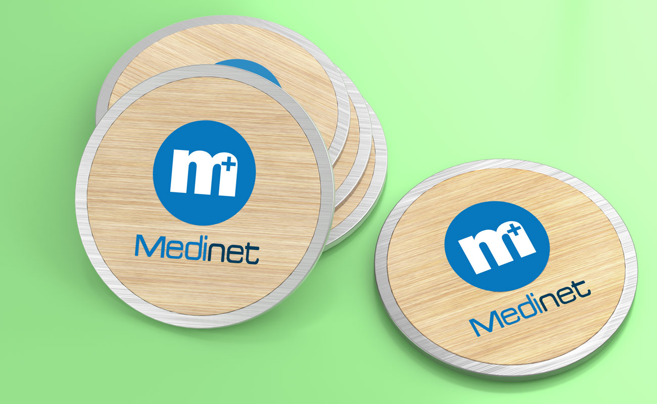 Base - Branded Coasters with Logo
