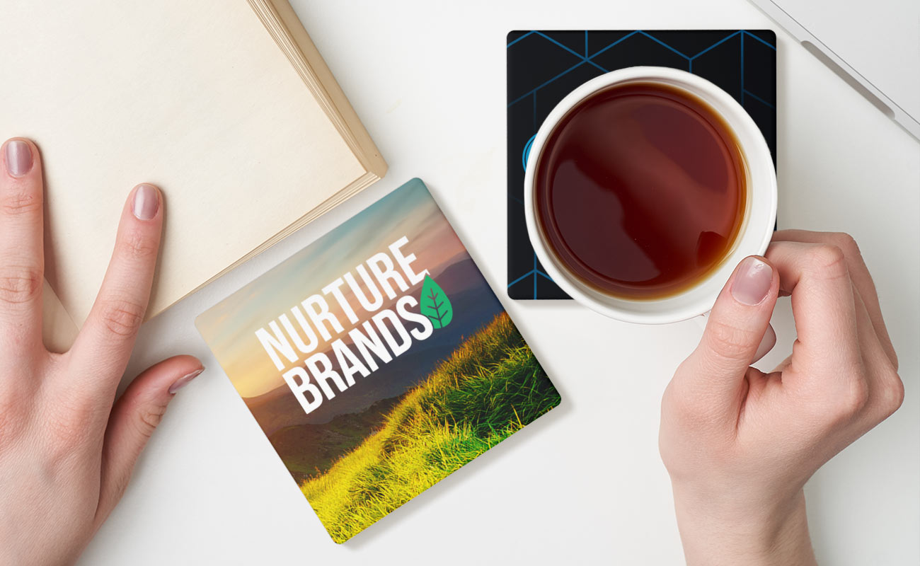 Form - Branded Coasters with Logo