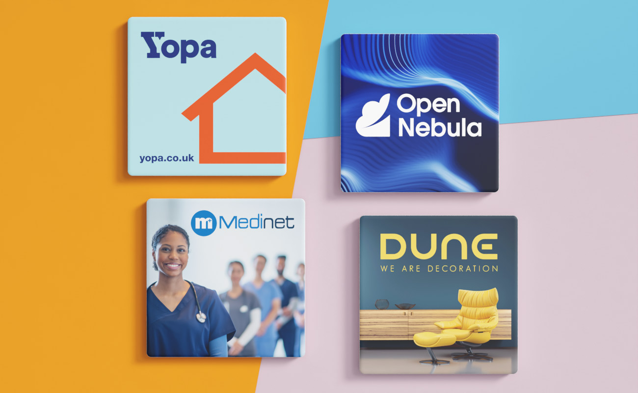 Form - Coasters with Logo