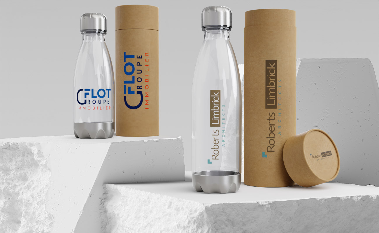 Nova Clear - Water Bottles in Bulk with Logo